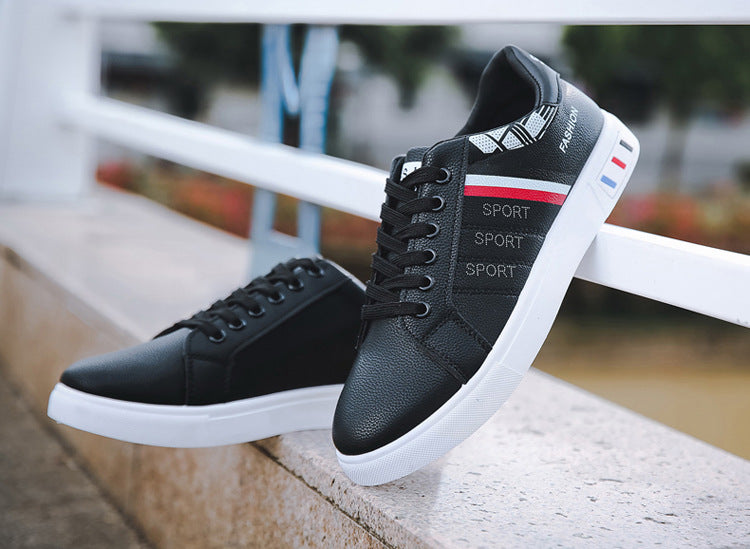 Spring New Shoes Men's Korean-style Fashionable White Shoes All-match Casual Sports Trendy Shoes Men's Sneakers for Students