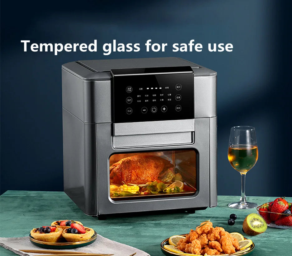 Epsilon Air Fryer Low Watt 12l Sous Vide Big Steamer Mondial Wifi Fryers Pink Gourmias Portable Airfryers Accessoires Air Fryer