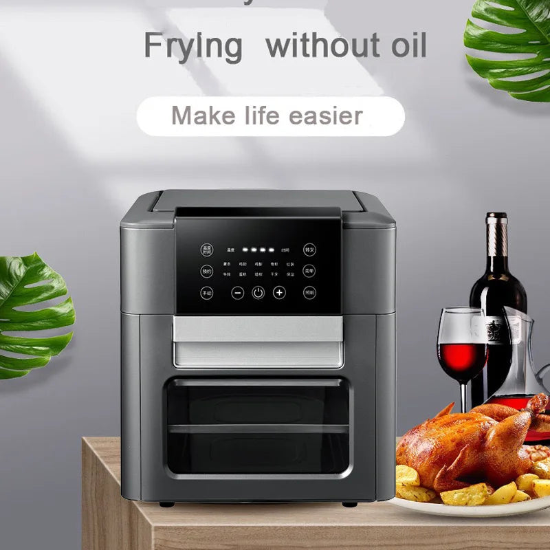 Epsilon Air Fryer Low Watt 12l Sous Vide Big Steamer Mondial Wifi Fryers Pink Gourmias Portable Airfryers Accessoires Air Fryer