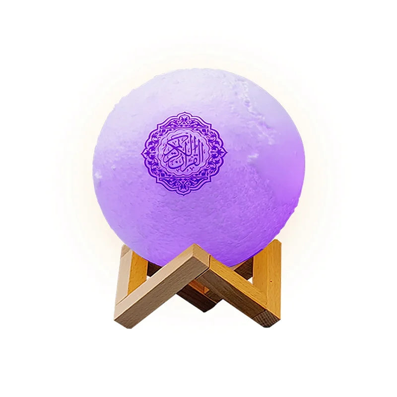 Bluetooth Speakers Wireless  3D Moon With APP Control Touch Lamp