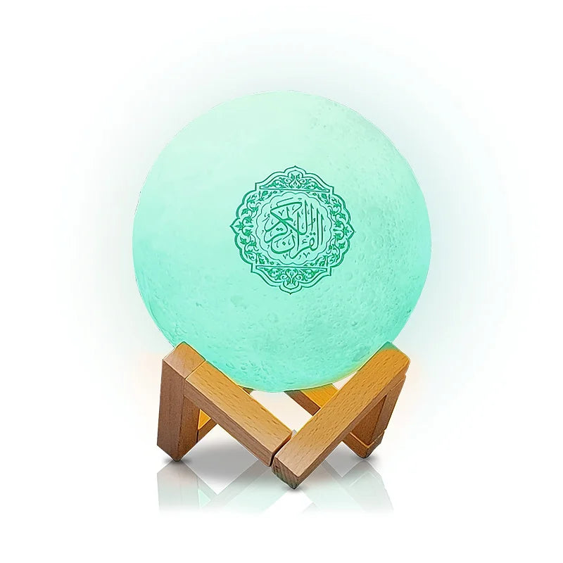 Bluetooth Speakers Wireless  3D Moon With APP Control Touch Lamp