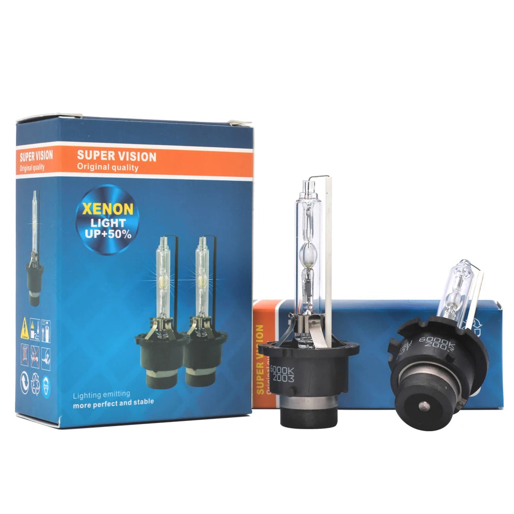 2 Pcs D1S D1R D2S D2R D3S D3R D4S D4R D8S 4300K 6000K 8000K HID Bulb HID Xenon headlight Lamp For All Car Headlamp