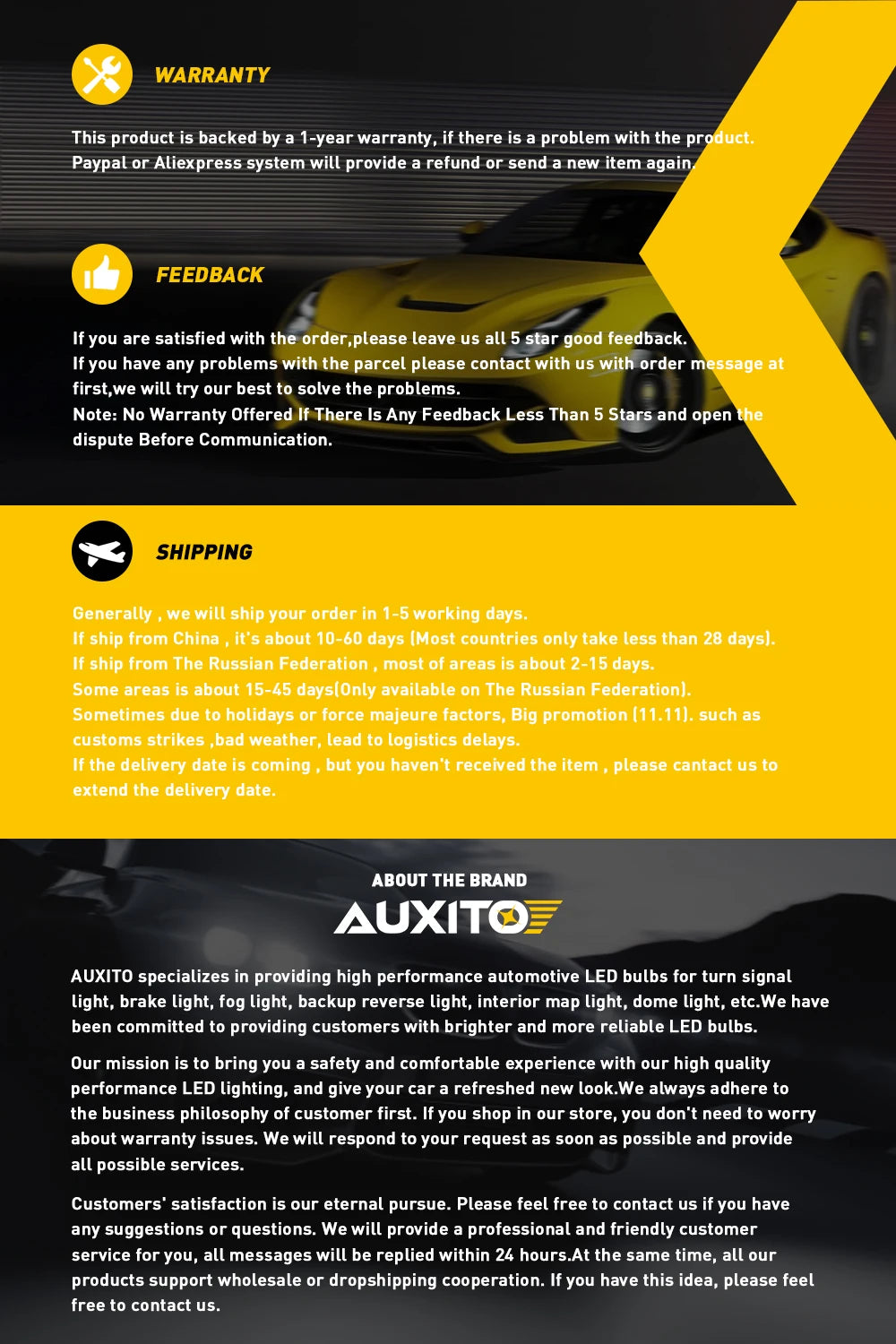 AUXITO 2Pcs Turbo H7 Canbus LED High Power Healight Bulb 70W H7 LED Error Free Super Bright 30000LM Automobile Driving Lamp 12V