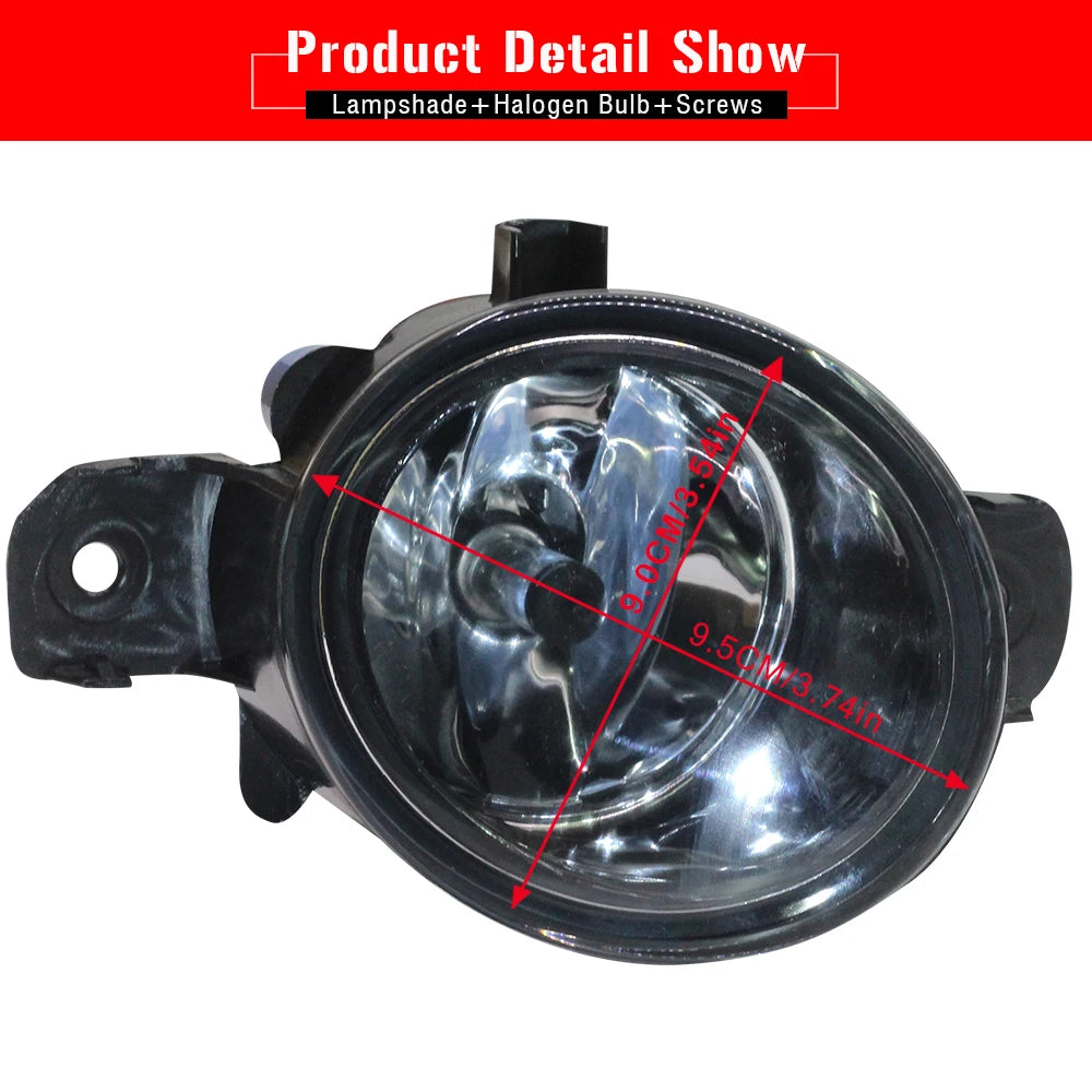 Buildreamen2 For Nissan Qashqai Qashqai+2 J10 Car H11 Fog Light Kit Lampshade + Bulb DRL 12V 2007 2008 2009 2010 2011 2012 2013