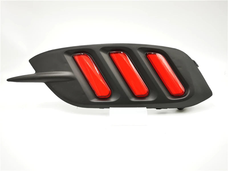 1 Pair Rear light For Honda Civic 2016 2017 2018 LED DRL Rear Bumper tail light Brake Lights turn Signal lamp reflector