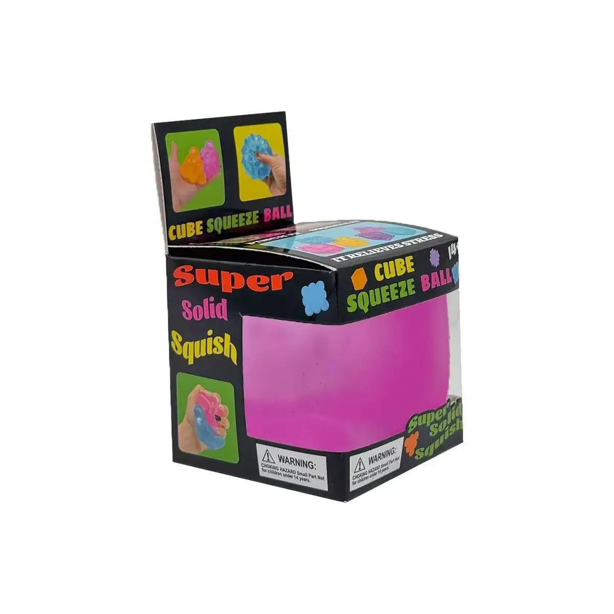 🔥🔥🔥 Cube Sensory Decompression Toy with Slow Rise Jelly Texture for Anxiety Relief