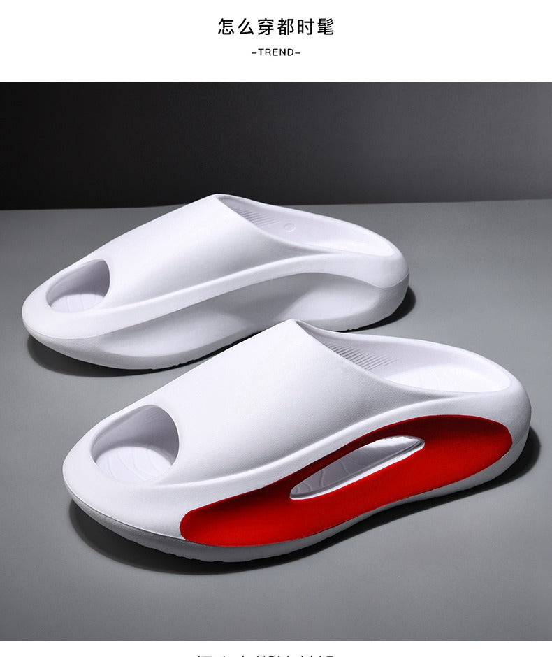 New Eva Slippers for Men, Thick-Soled, Non-Slip, Wear-Resistant Sandals  Comfortable Beach Shoes for Outdoor Wear