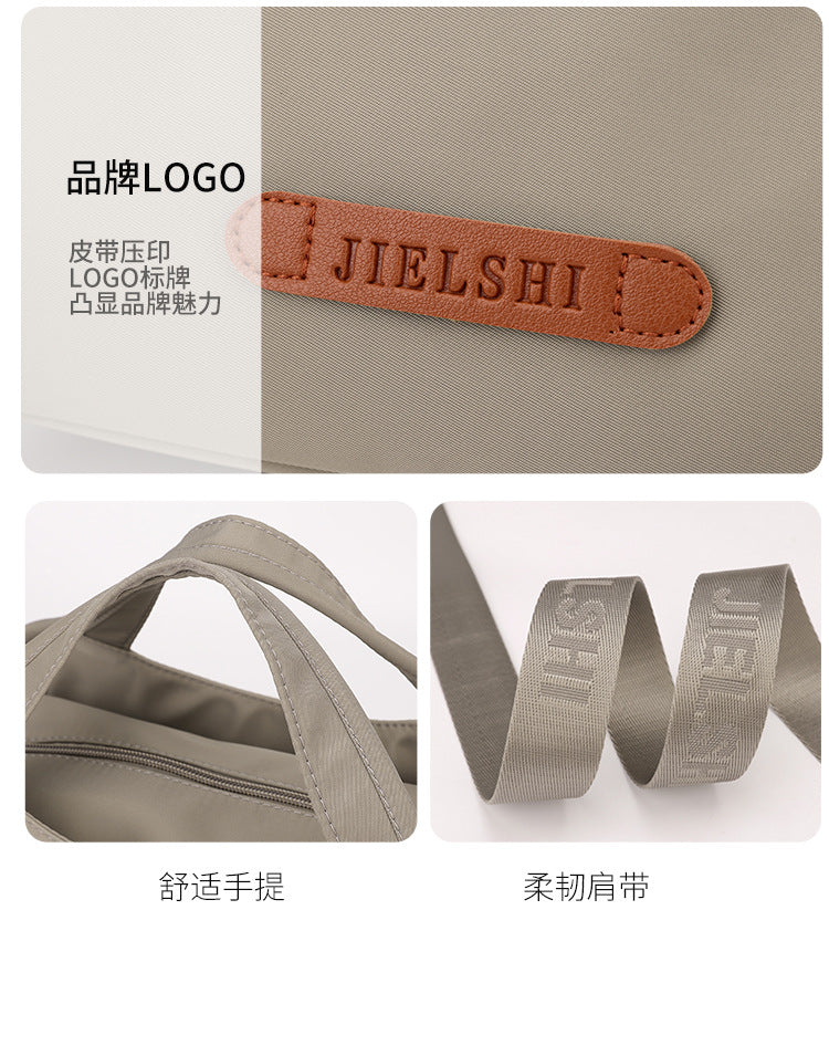 All-match Casual Crossbody Bag Lightweight Water-repellent Nylon Cloth Bag New Style Dating Shoulder Bag Fashionable Shopping Handbag