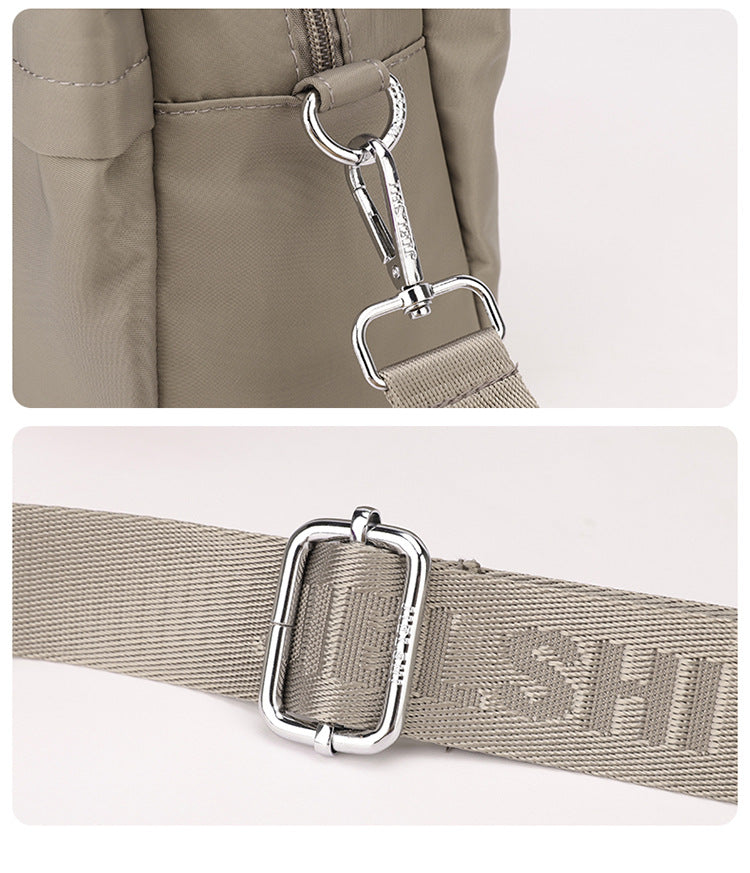 All-match Casual Crossbody Bag Lightweight Water-repellent Nylon Cloth Bag New Style Dating Shoulder Bag Fashionable Shopping Handbag
