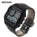 🔥🔥🔥🔥 Luminous Waterproof Alarm Watch Simple Transparent Sports Watch