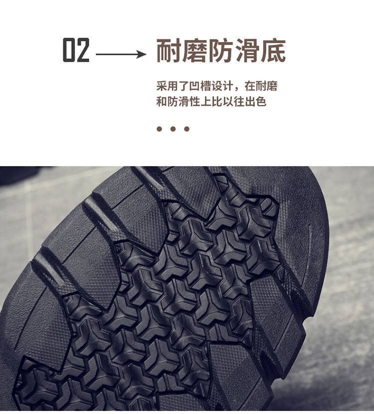 Martin boots men's autumn men's shoes 2023 new men's boots Korean high-top shoes all-matching work boots casual leather shoes