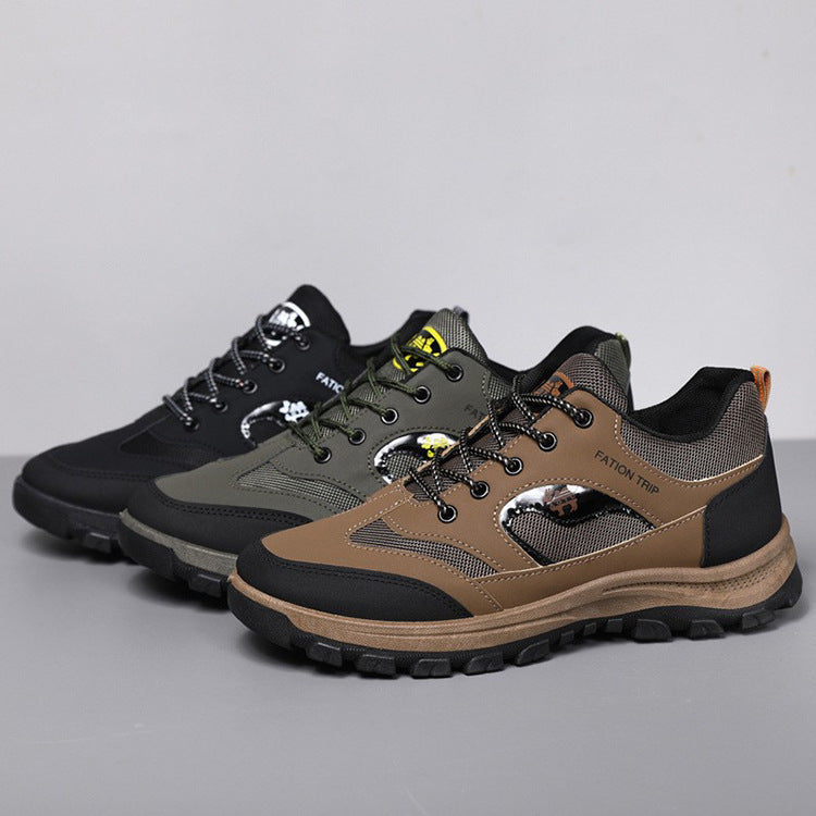 Men's Shoes New Men's Shoes Men's Breathable Soft-Soled