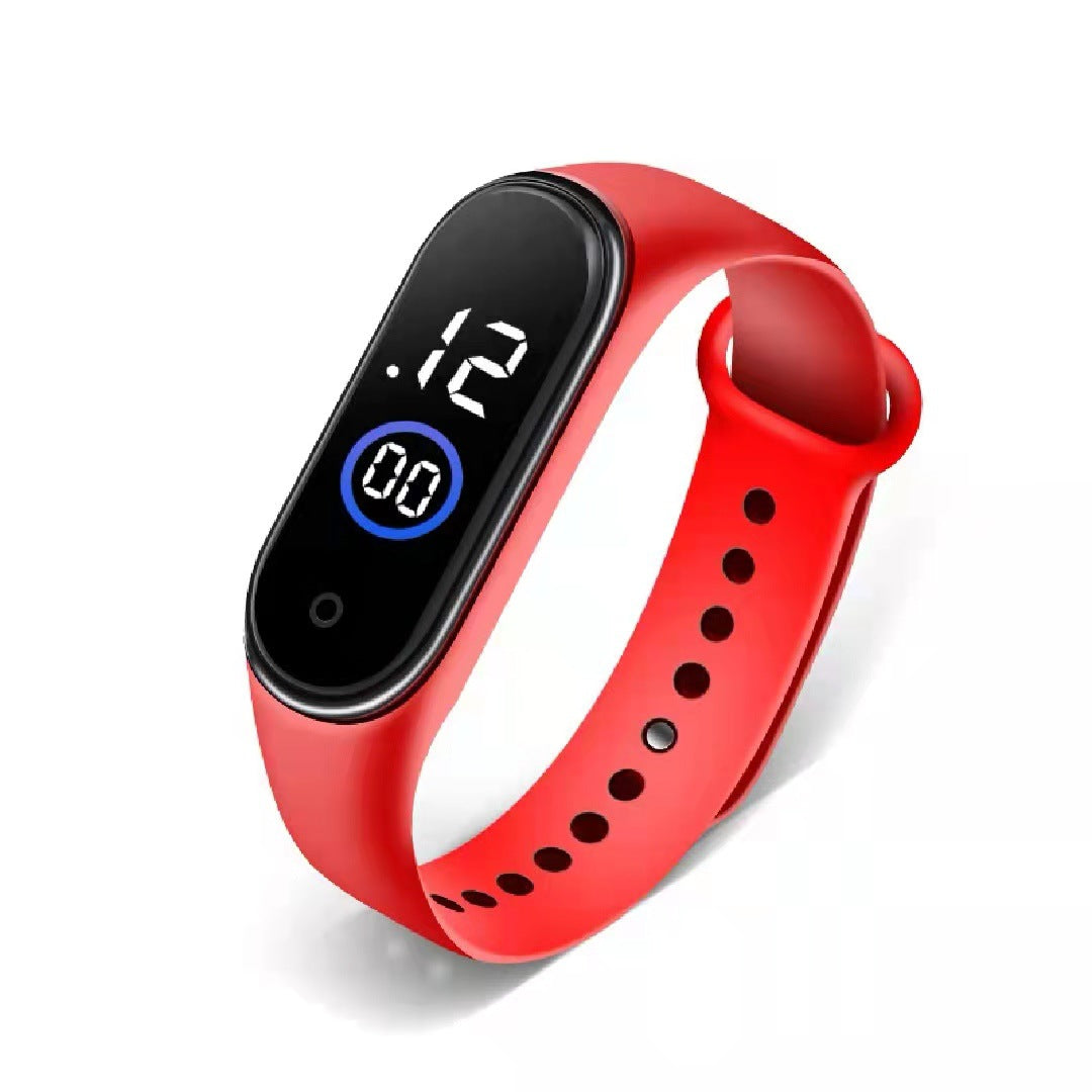 New Led Digital Watch Bracelet M4 Waterproof Fashion Digital Sports Model Kidsren's Student Led Digital Watch Manufacturer