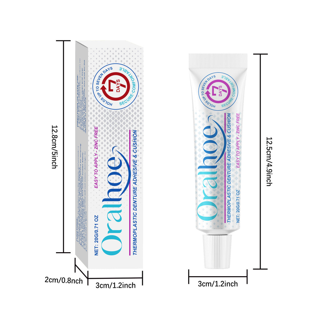 Thermoplastic Denture Adhesive Cushion Reduce Gum Pain Friction False Teeth Bonding Prosthesis Lasting Fixing Oral Care Products