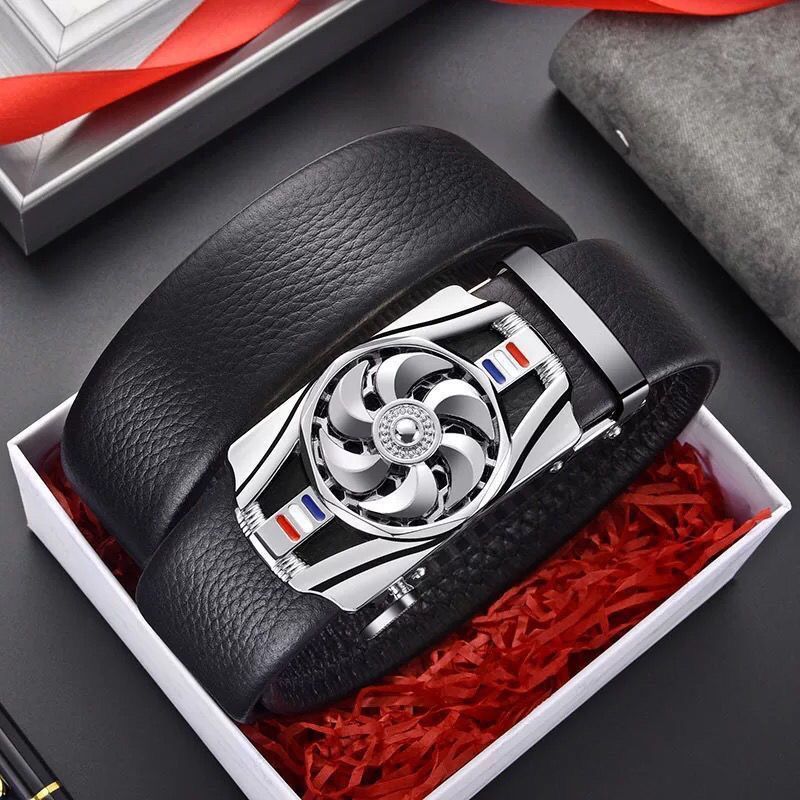 men's belt automatic buckle trembles fast hand explosion casual Joker simple fashion wholesale generation hair