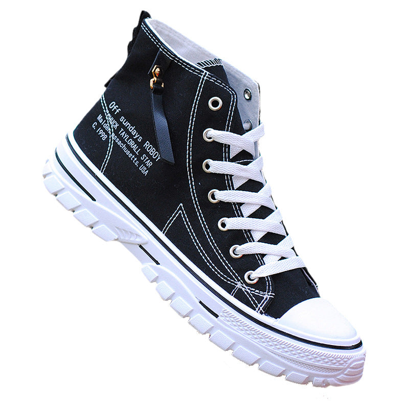 Spring and Summer Men's Shoes 2025 New Casual Sports Canvas Shoes, Versatile Trendyy Cloth Shoes, Breathable Popular National Fashion Shoes