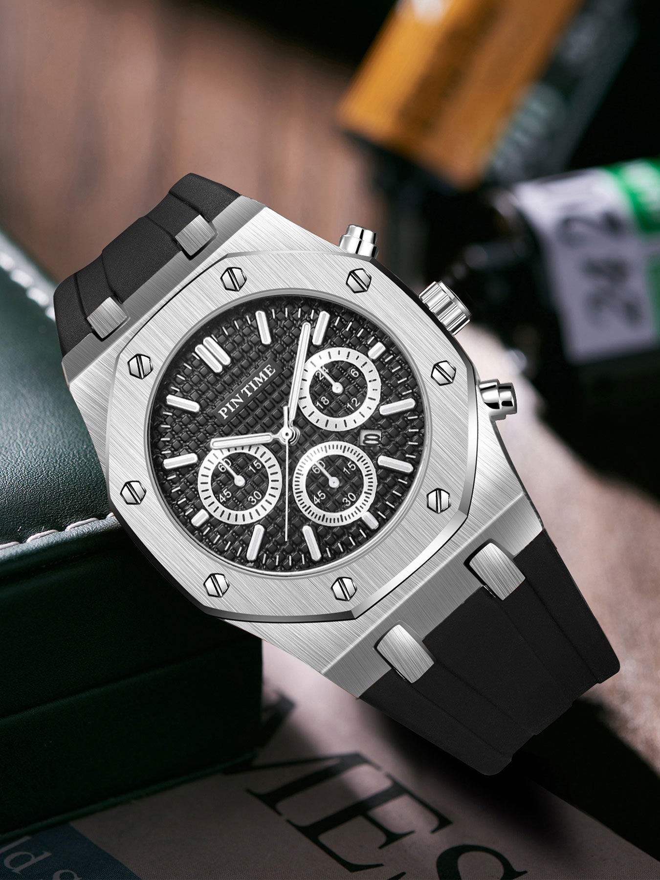 Men's Watches, Multi-Functional Sports Waterproof Men's Fashionable Casual Watches