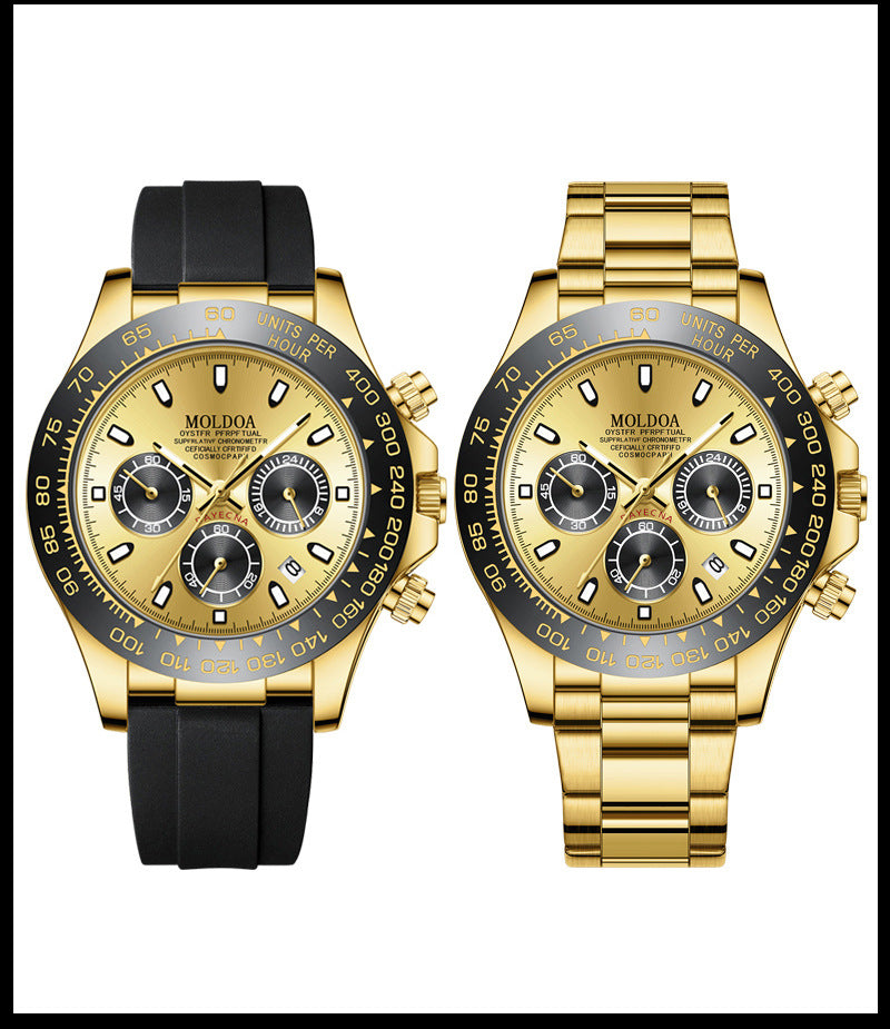 🔥🔥🔥🔥Daytona Men's Watch, Fully Automatic Watch, Luminous, Waterproof, Multi-Function Chronograph Watch, Men's Quartz Watch
