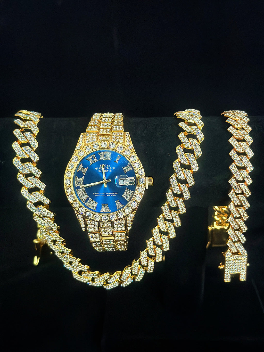 🔥🔥🔥🔥🔥Men's Watch Full Diamond Watch Men's Factory Price Direct Sale Complete Colors