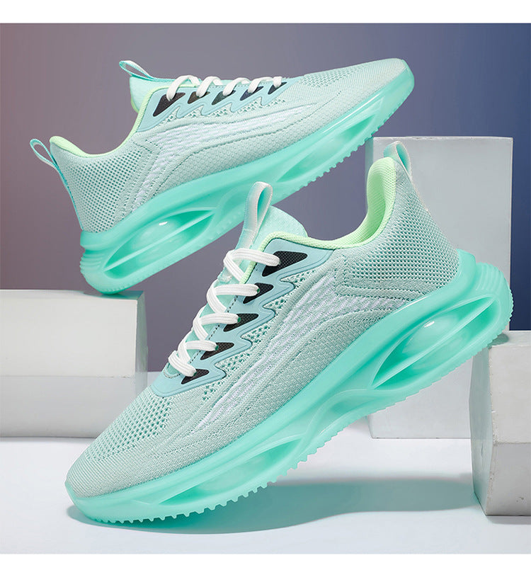 Men's Sports Shoes 2025 New Model Full-Length Air-Cushioned Running Shoes Men's Non-Slip Shock-Absorbing Casual Fashion Trendy Dad Shoes Men