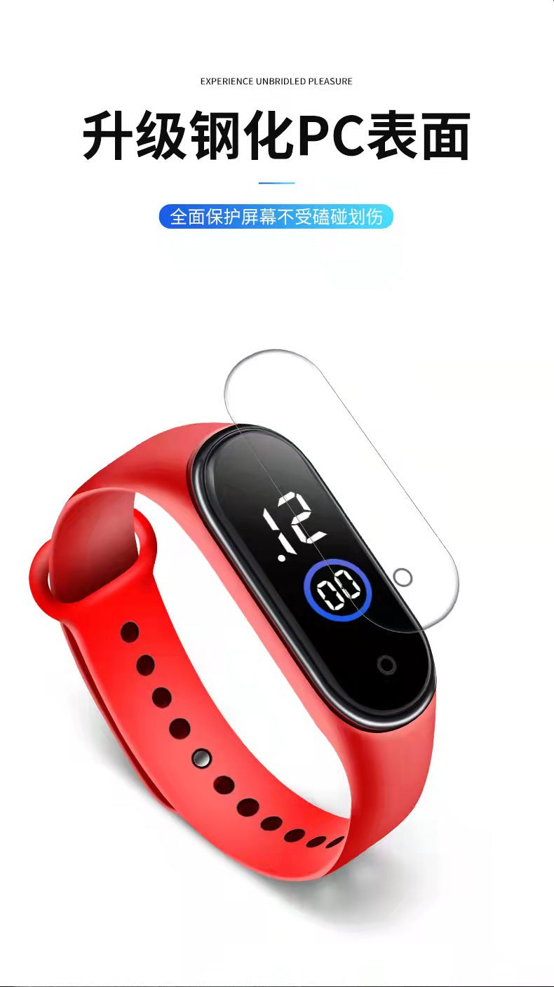New Led Digital Watch Bracelet M4 Waterproof Fashion Digital Sports Model Kidsren's Student Led Digital Watch Manufacturer