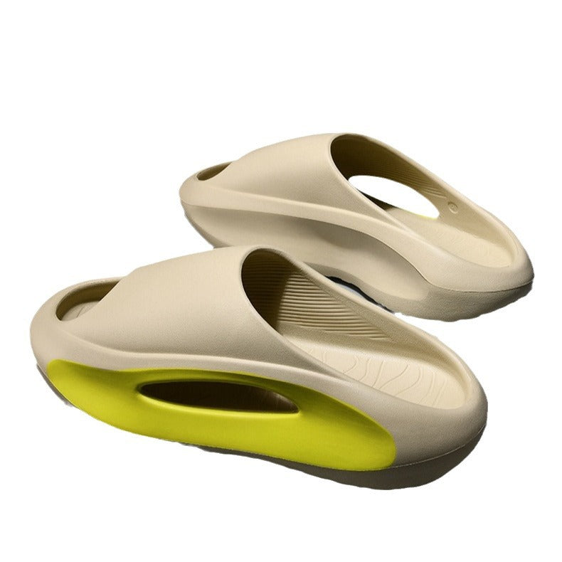 New Eva Slippers for Men, Thick-Soled, Non-Slip, Wear-Resistant Sandals  Comfortable Beach Shoes for Outdoor Wear