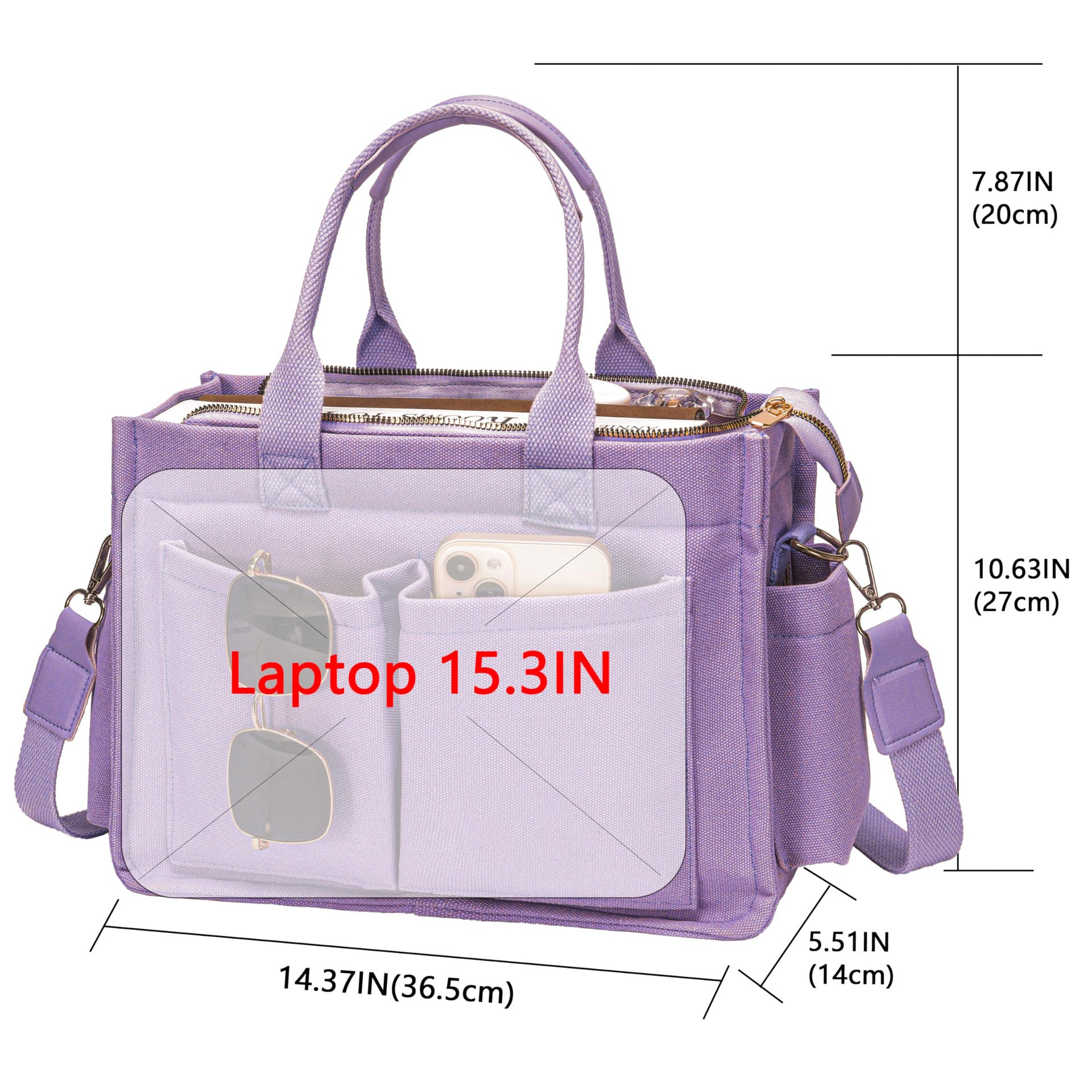 New Women's Large Canvas Handbag Crossbody Bag Daily Bag Handbag