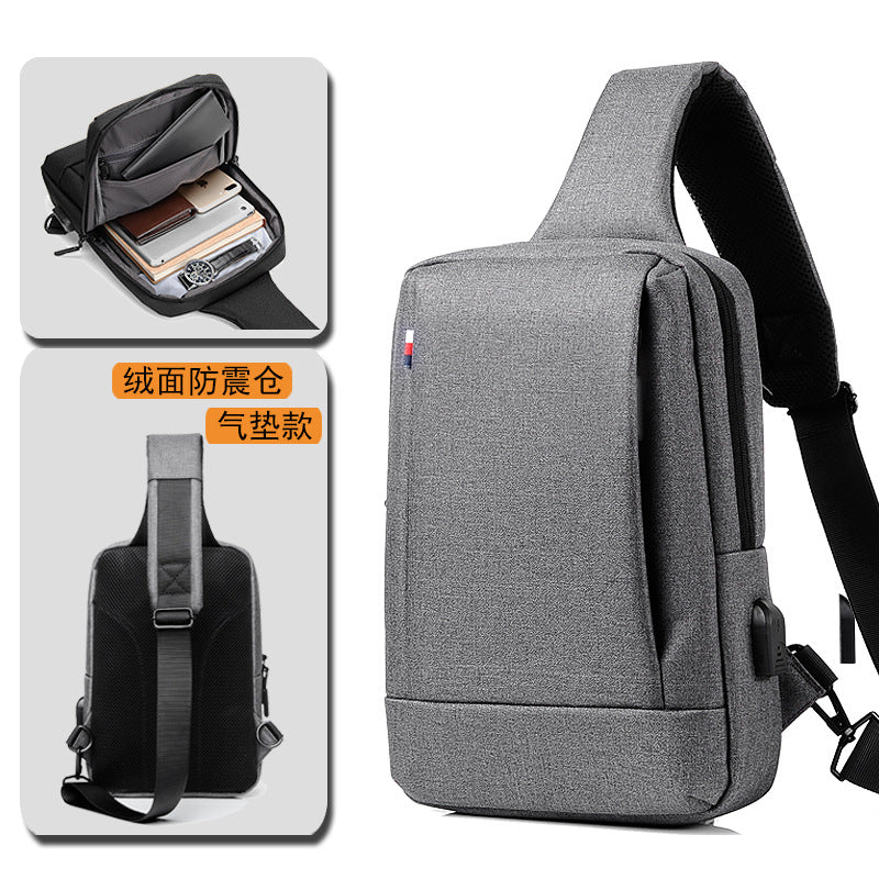Waterproof Shoulder Bag, Crossbody Bag, Large Capacity Oxford Cloth Men's Bag Gift