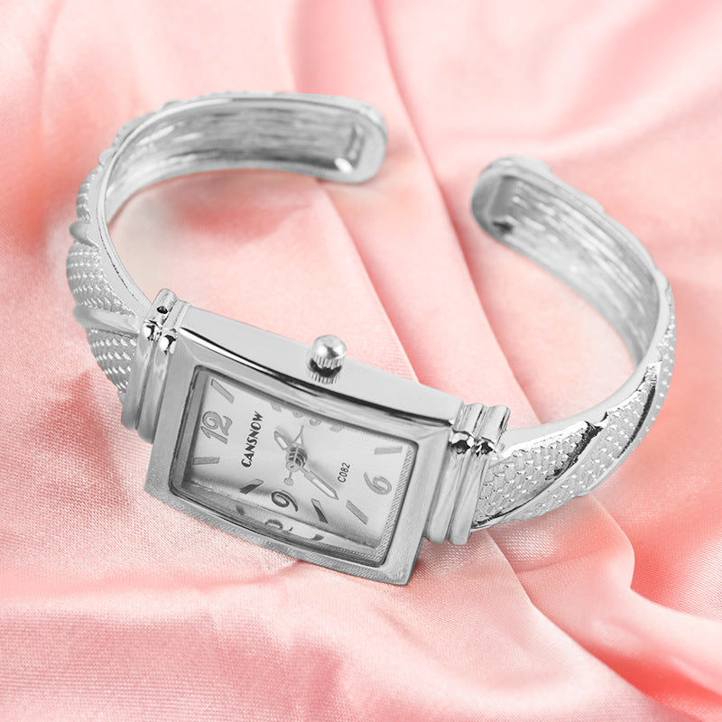 Women's Watch All-match golden bracelet personality fashion bracelet quartz watch for women