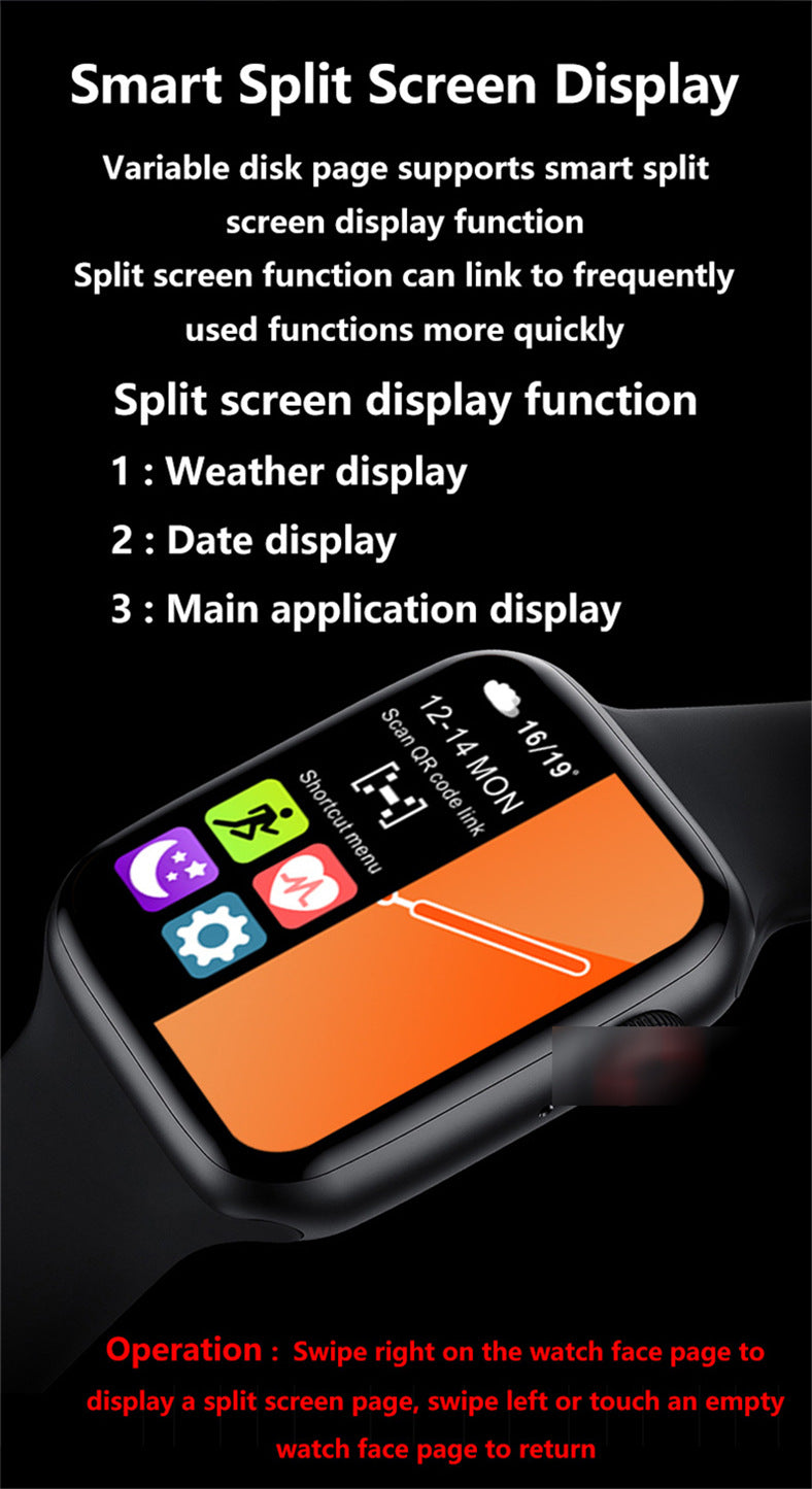 Cross-Border T500+Plus Smart Watch Bluetooth Call Sports Information Reminder Heart Rate Fitpro Factory Direct Sale