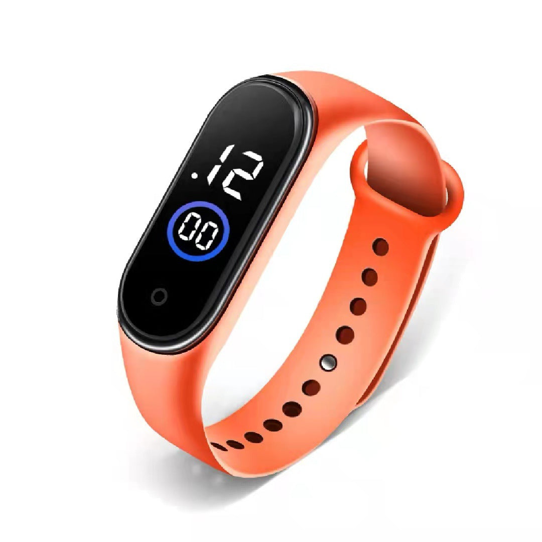 New Led Digital Watch Bracelet M4 Waterproof Fashion Digital Sports Model Kidsren's Student Led Digital Watch Manufacturer
