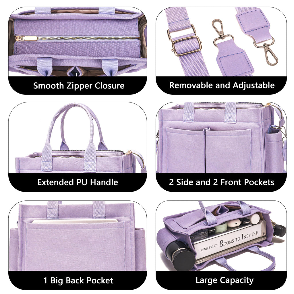 New Women's Large Canvas Handbag Crossbody Bag Daily Bag Handbag