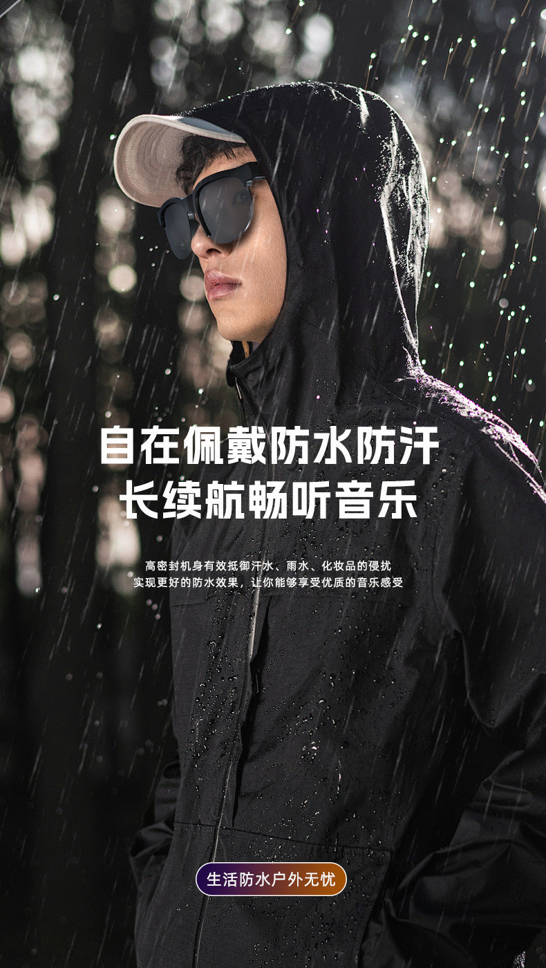 Cross Border XG88PRO Wireless Bluetooth Glasses Headset 5.3 Stereo OWS Bluetooth Headset Riding Sunglasses