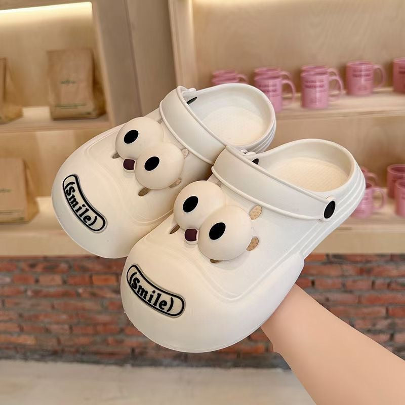 New Eva Slippers for Men, Thick-Soled, Non-Slip, Wear-Resistant Sandals  Comfortable Beach Shoes for Outdoor Wear
