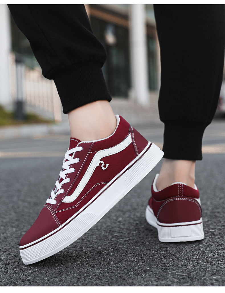 Spring and Autumn Shoes Men's Classic Low-Top Canvas Shoes Student Sneakers Men's Shoes Casual Shoes Korean Style Trendy Men's Shoes