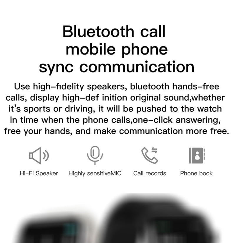 Cross-Border T500+Plus Smart Watch Bluetooth Call Sports Information Reminder Heart Rate Fitpro Factory Direct Sale