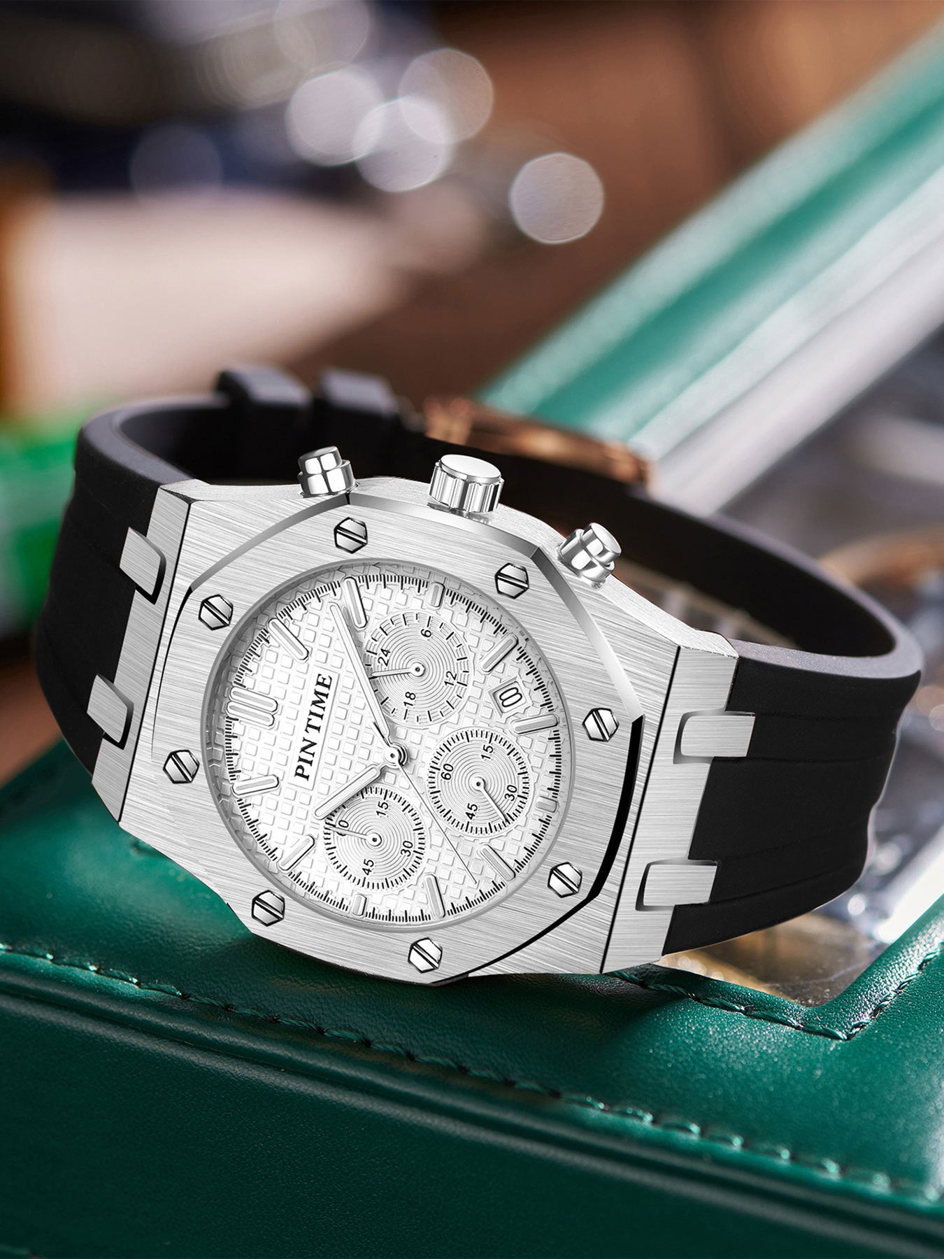 Men's Watches, Multi-Functional Sports Waterproof Men's Fashionable Casual Watches