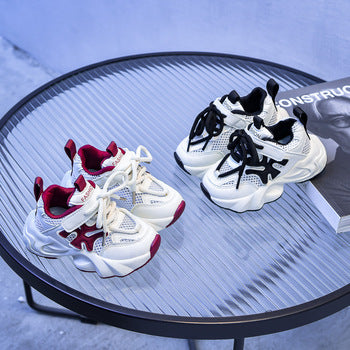 Children's Light-Up Shoes 2026 Spring and Autumn New Model for Boys and Girls Led Glowing Shoes for Young Children Fashionable Soft-Soled Sneakers