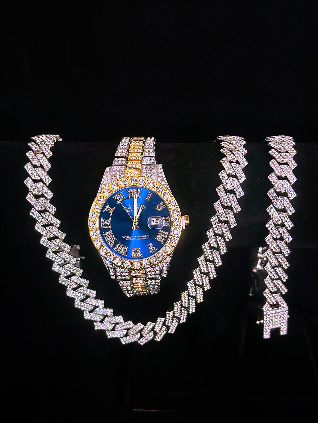 🔥🔥🔥🔥🔥Men's Watch Full Diamond Watch Men's Factory Price Direct Sale Complete Colors