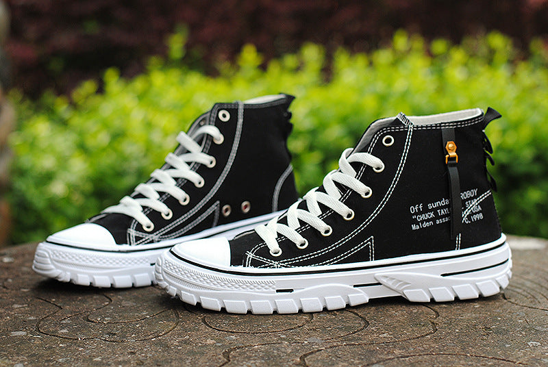Spring and Summer Men's Shoes 2025 New Casual Sports Canvas Shoes, Versatile Trendyy Cloth Shoes, Breathable Popular National Fashion Shoes
