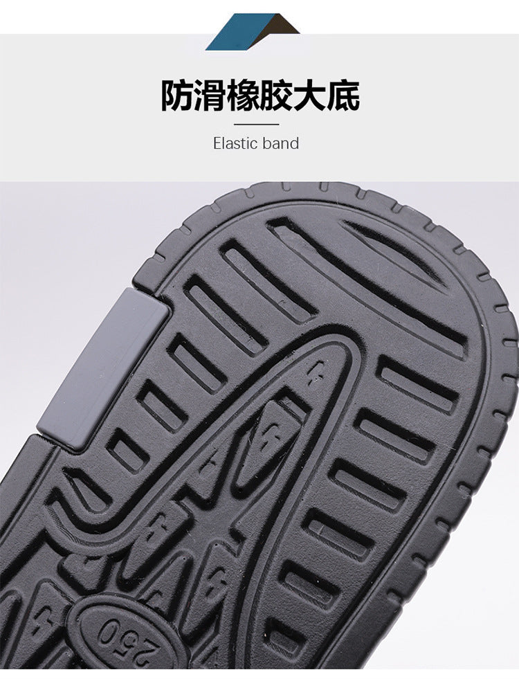 Men's Sandals 2025 New Summer Soft Sole Leather Sandals Anti-Slip Beach Shoes Dual-Purpose Outerwear Sandals and Slippers for Men