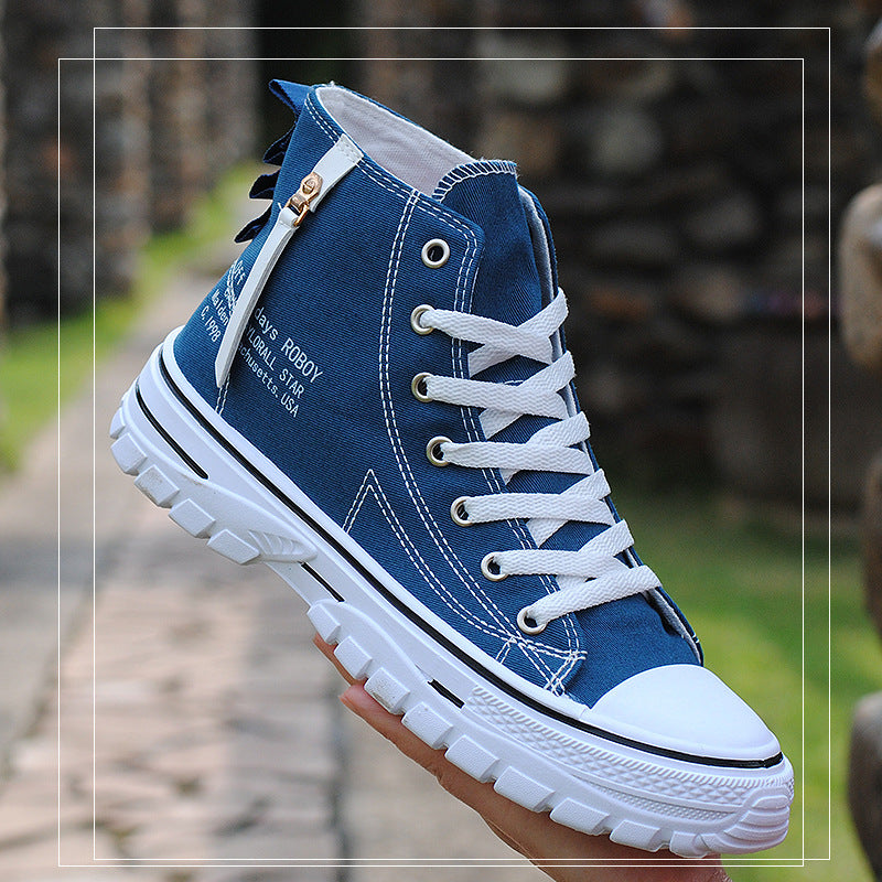 Spring and Summer Men's Shoes 2025 New Casual Sports Canvas Shoes, Versatile Trendyy Cloth Shoes, Breathable Popular National Fashion Shoes