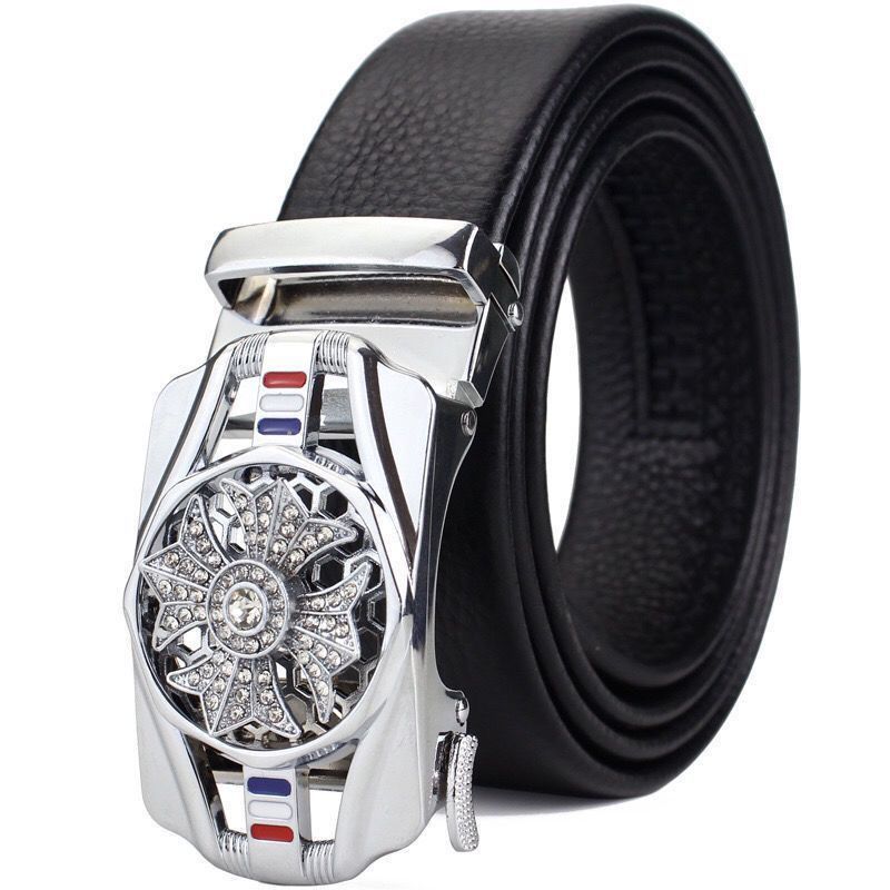 men's belt automatic buckle trembles fast hand explosion casual Joker simple fashion wholesale generation hair