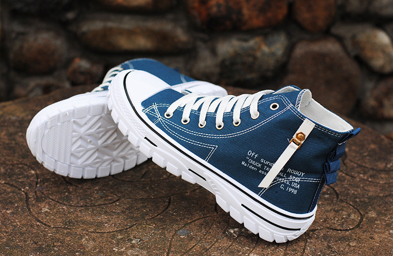 Spring and Summer Men's Shoes 2025 New Casual Sports Canvas Shoes, Versatile Trendyy Cloth Shoes, Breathable Popular National Fashion Shoes