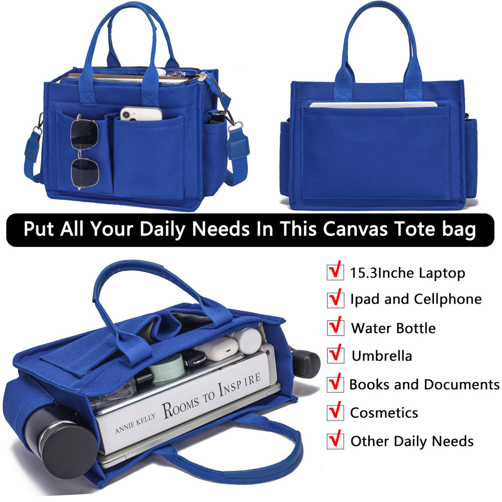 New Women's Large Canvas Handbag Crossbody Bag Daily Bag Handbag