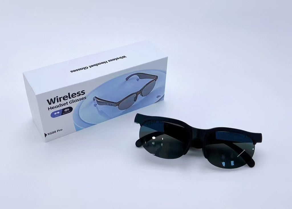 Cross Border XG88PRO Wireless Bluetooth Glasses Headset 5.3 Stereo OWS Bluetooth Headset Riding Sunglasses