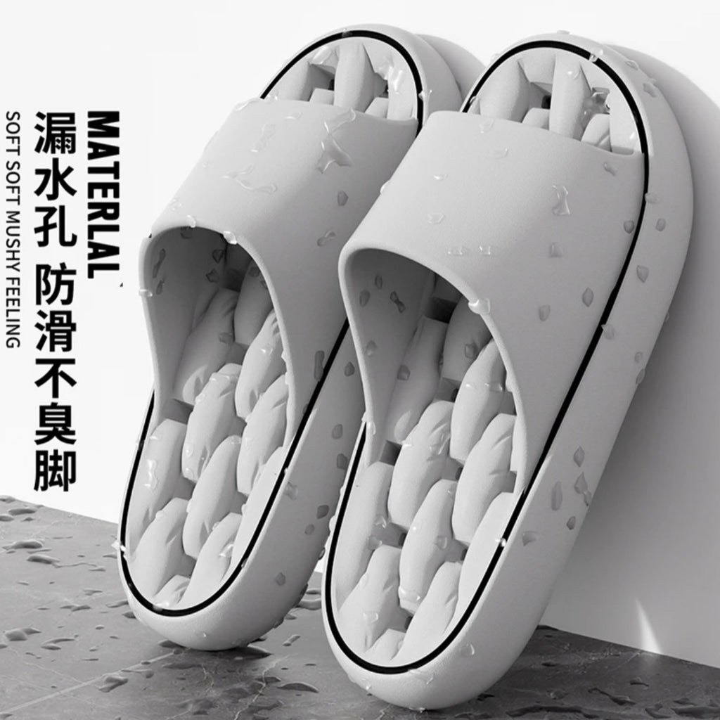 New Eva Slippers for Men, Thick-Soled, Non-Slip, Wear-Resistant Sandals  Comfortable Beach Shoes for Outdoor Wear