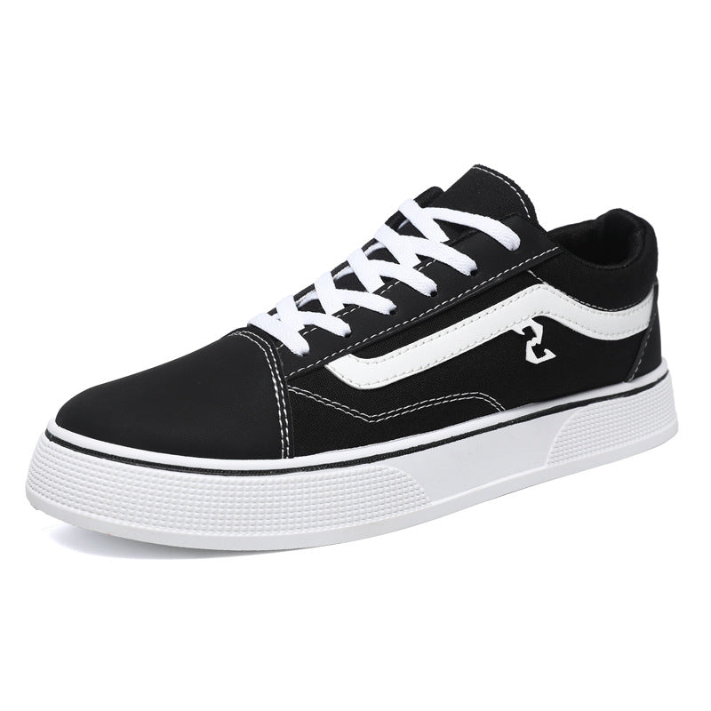 Spring and Autumn Shoes Men's Classic Low-Top Canvas Shoes Student Sneakers Men's Shoes Casual Shoes Korean Style Trendy Men's Shoes