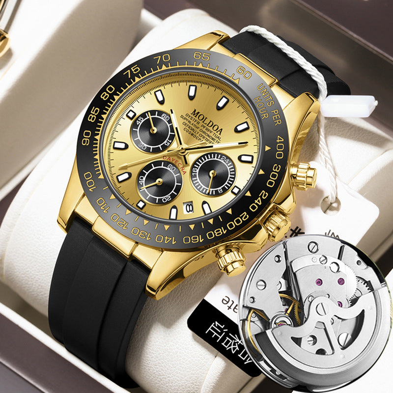 🔥🔥🔥🔥Daytona Men's Watch, Fully Automatic Watch, Luminous, Waterproof, Multi-Function Chronograph Watch, Men's Quartz Watch