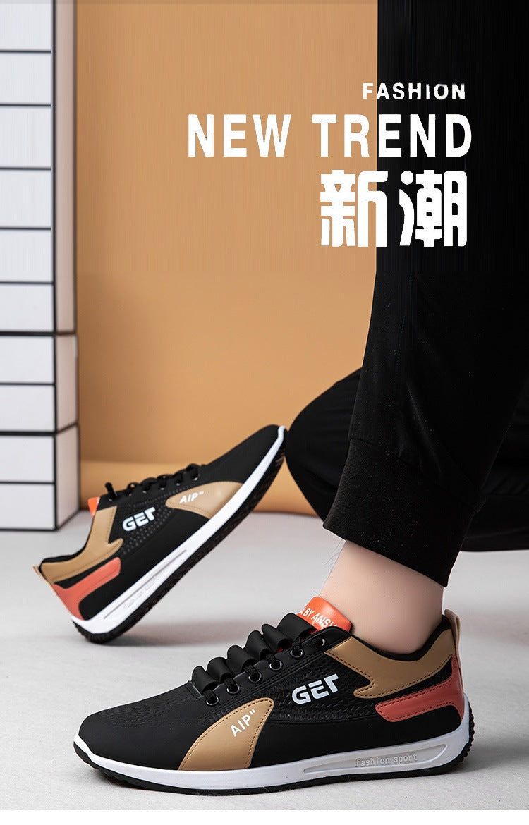 New Fashion Men's Shoes Trendy Sneakers Running Lightweight Casual Men's Casual Shoes Trendy Versatile Men's Shoes
